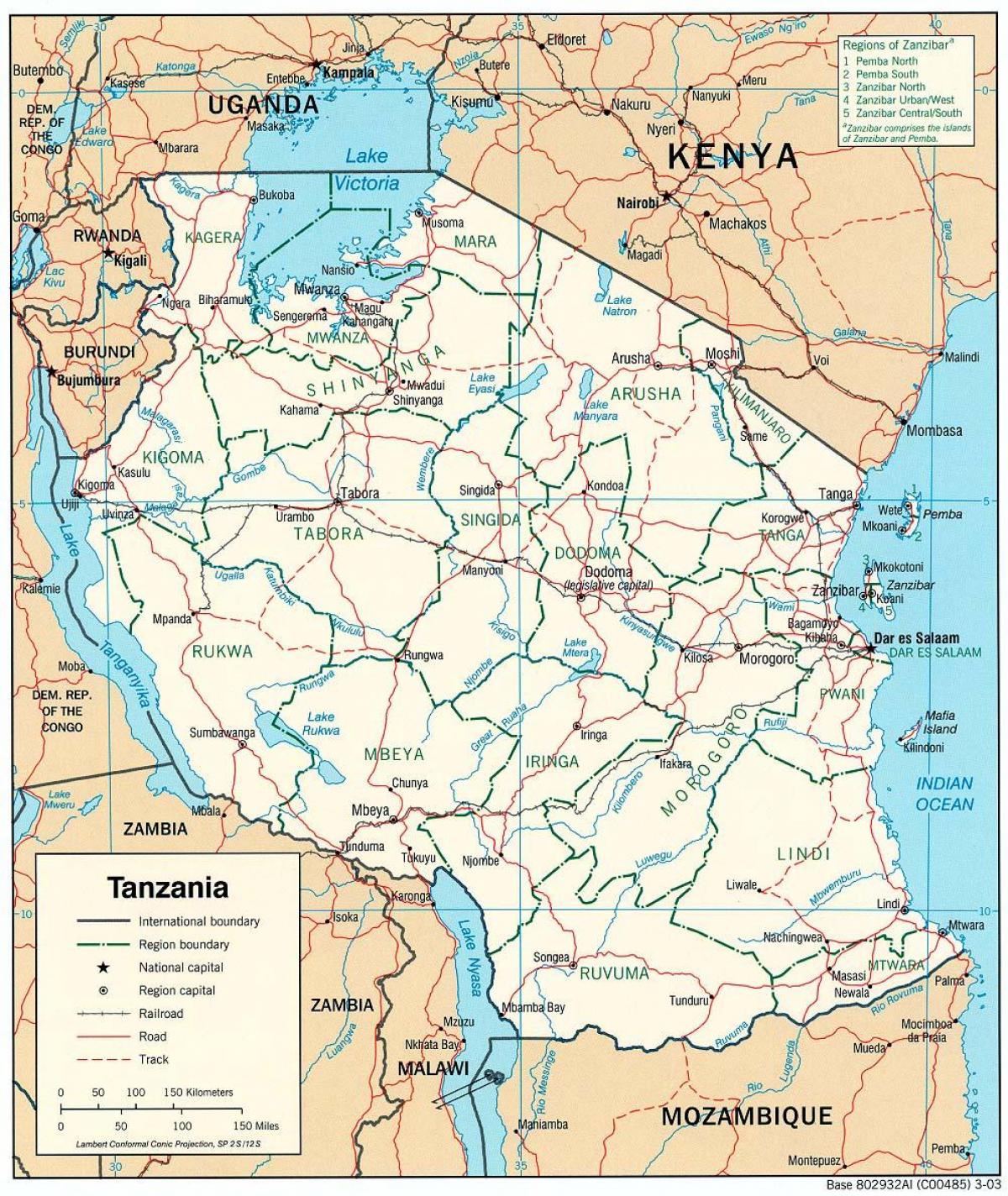 jauno karti no tanzānijas