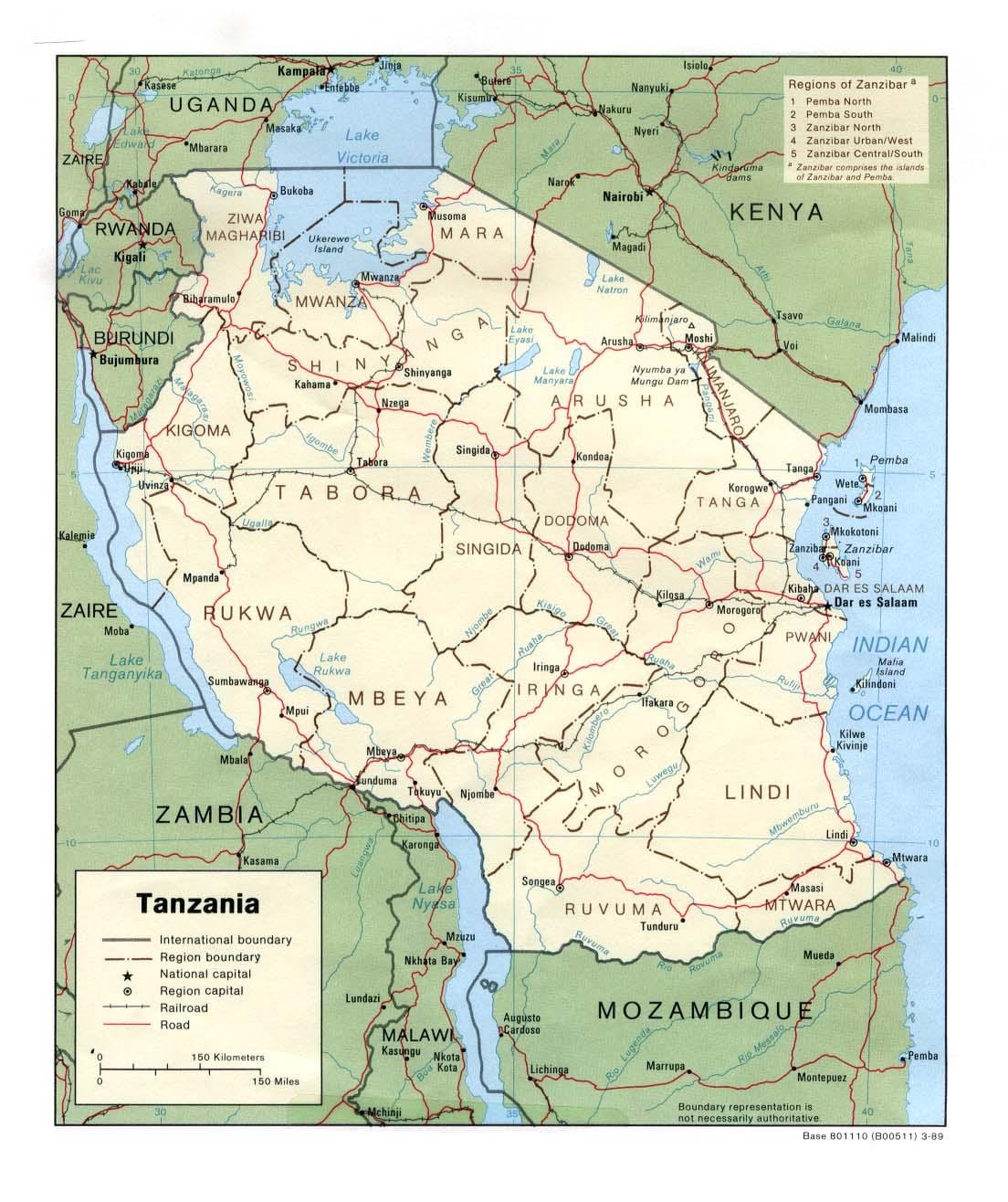 Kartes vēsturisko objektu tanzānijā