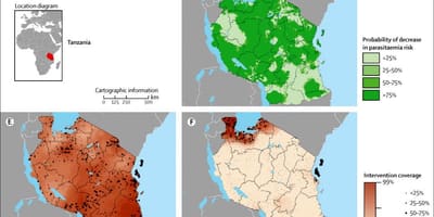 Karte malāriju tanzānijā 